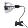 Reptile Heat Lamp Fixture Adjustable Rotate Clamp for Pet Heating