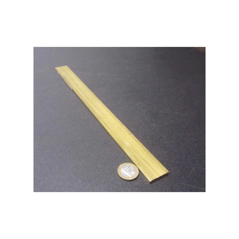 Basic 360 Brass Flat Bar 1/8" Thick x 1.0" Wide