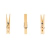 120 x Wooden Pegs For Washing Line | Traditional Laundry