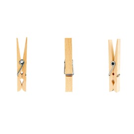 120 x Wooden Pegs For Washing Line | Traditional Laundry Pegs | Clothes Pegs for Washing Line Airer, Arts, Crafts Wood Pegs, Large BULK Pack