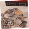 EXCEART 80pcs Heart-Shaped Wood Slices Natural Log Discs with Bark