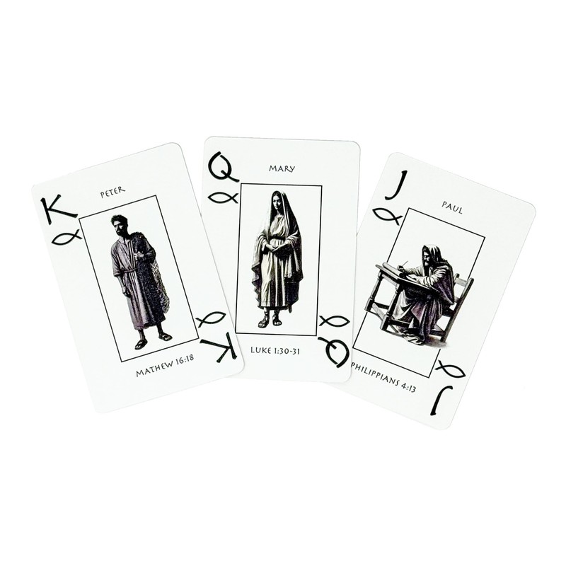 bomgames Bible Playing Cards – Christian Gifts for Adults &