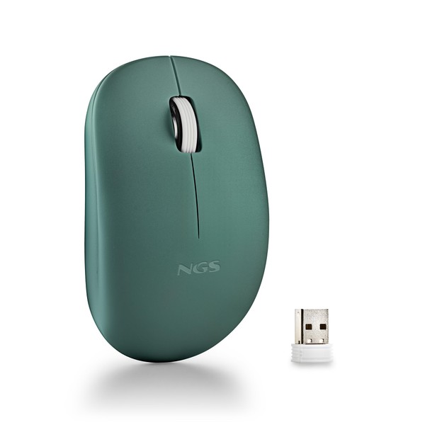 NGS Fog Pro Green Wireless Mouse 1000 DPI Optical Mouse