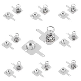 10Pairs Battery Springs AAA Battery Negative to Positive Conversion Spring Contact Nickle Plated 9x9mm
