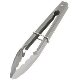 Chef Craft Clam Shell Tongs, 9-Inch, Stainless Steel