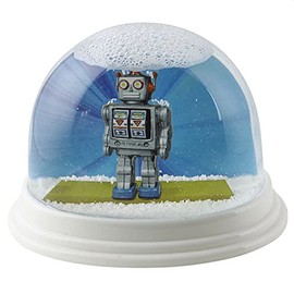Freak Scene Snow globe – shaking ball – robot – tin robot