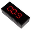 QANYEGN Digital Alarm Clock, Large Mirrored LED Clock, Large Display