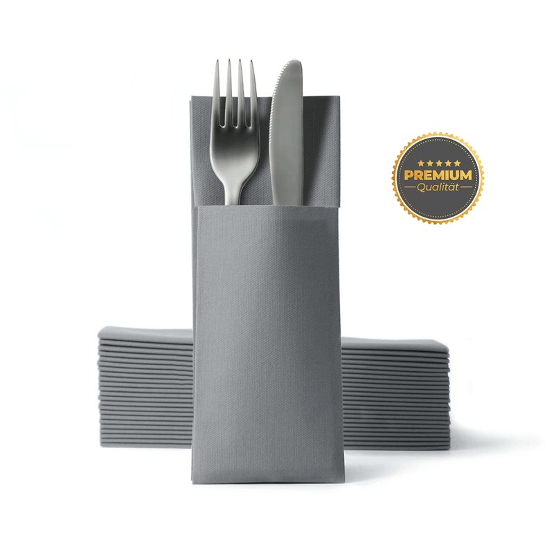 Airlaid Cutlery Napkins, Cutlery Pockets with Napkin 32 cm x
