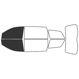 Rvinyl Window Tint Kit Compatible with Toyota Sienna 2004-2010 - Front Precut Kit - 20%