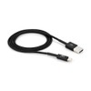 MOS Spring Lightning Cable Aluminum Heads, Spring Relief, Cotton Jacket,