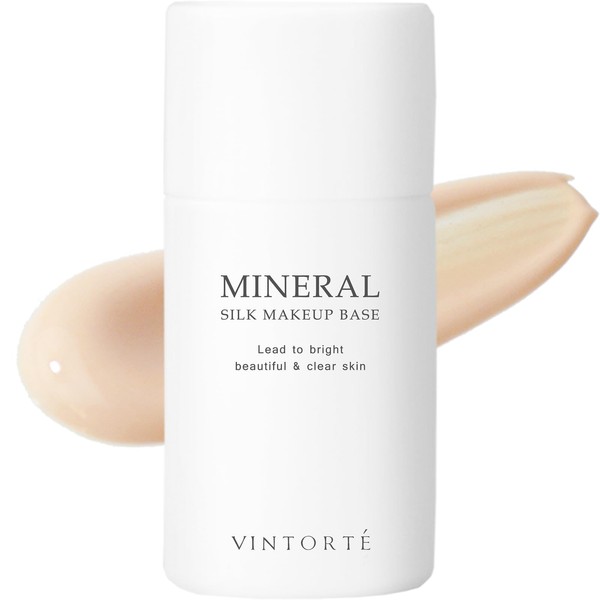VINTORTE #01 v-mmb2-1 Mineral Silk Makeup Base, Makeup Base, Gloss,