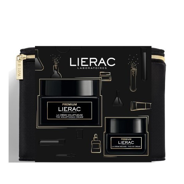 Lierac Xmas Set Premium La Creme Voluptuese Normal to Dry Skin, 50ml & La Creme Regard Eye Cream, 20ml