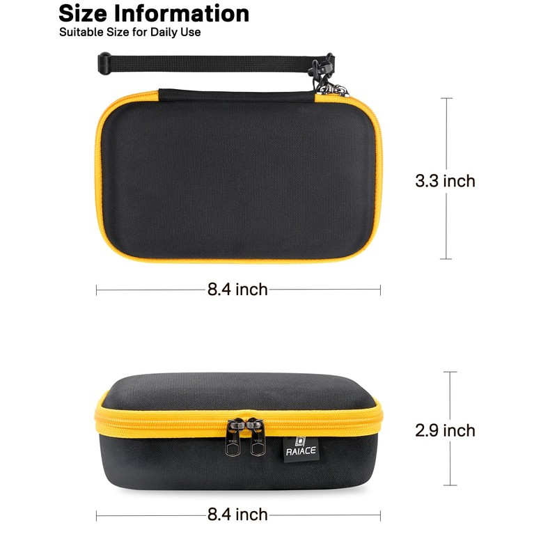 RAIACE Hard Storage Case Compatible with Franklin Sensors ProSensor 710PRO