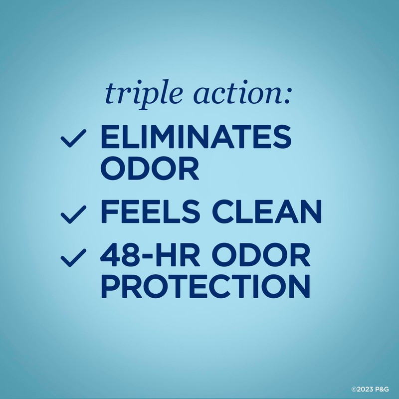 Secret Aluminum Free Deodorant for Women, 48hr Odor Protection, Naturally