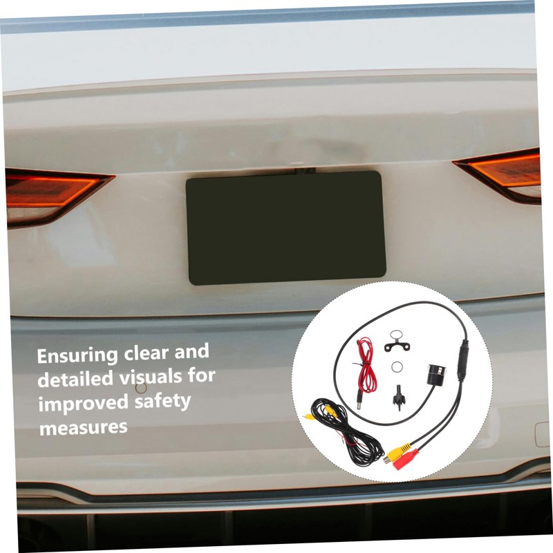 Operitacx -in-one Car Backup Camera Universal Rearview Camera Easy Diy