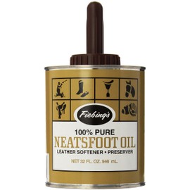 Fiebing's Pure Neatsfoot Oil with Applicator, 32 oz