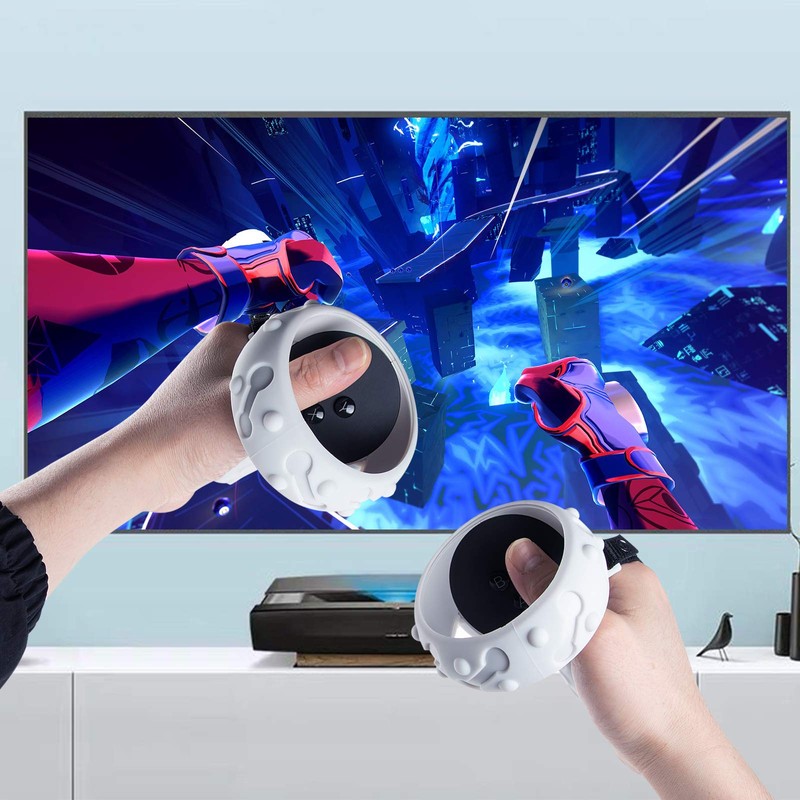 (1 Pair) Orzero Silicone Controller Cover Compatible for Quest 2,