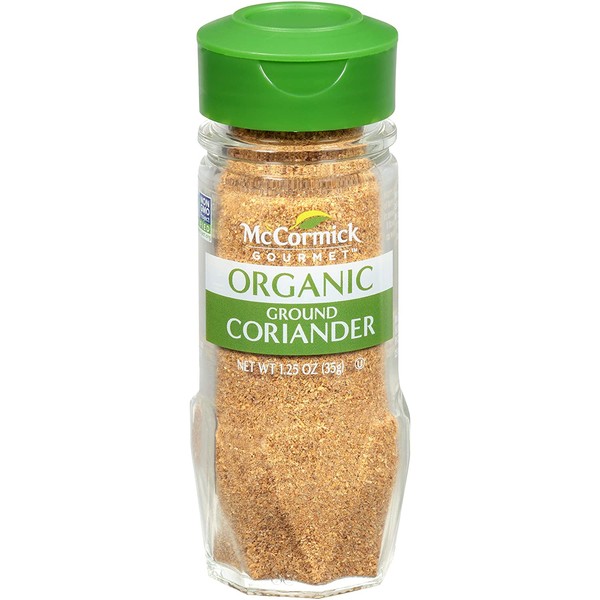 McCormick Gourmet Organic Ground Coriander, 1.25 oz
