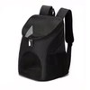 Pet Breathable Backpack Shockproof Foldable Cat Travel Carrier with Carry