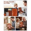 Bafeil Leather Bible Cover for Men, Large Bible Case with