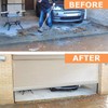 Garage Door Seals Bottom Rubber with Pre-drilled Aluminum Track Retainer