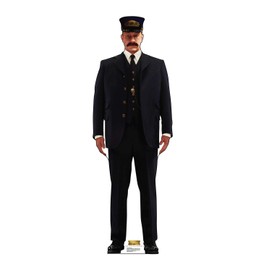 Cardboard People Conductor Life Size Cardboard Cutout Standup - The Polar Express (2004 Film)