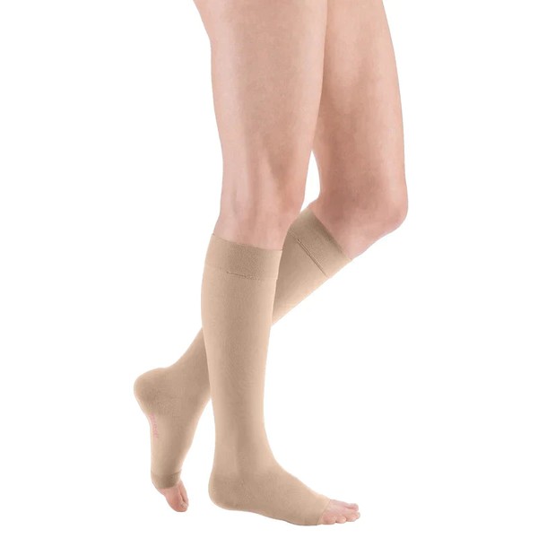 DominionRoadPharmacy mediven Plus Below Knee Compression Stocking Beige, SIZE4(IV) /