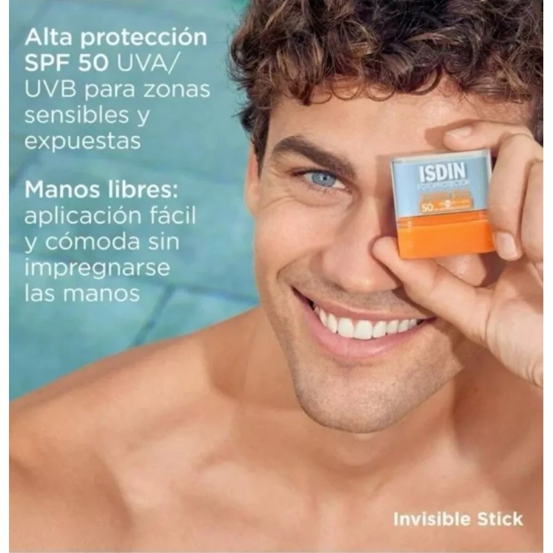 Isdin Fotoprotector Invisible Stick Spf 50 10G New
