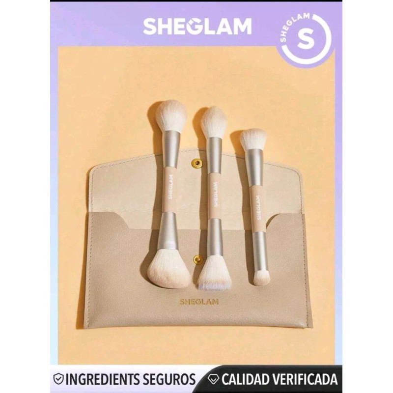 Sheglam Juego De Brochas De Maquillaje Portátil