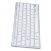 Ultra Thin Keyboard BT Wireless Splashing Proof Bilingual Language Keypad