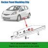 OAUTOO 20pcs Rocker Panel Moulding Retainer Upper Side Sill Garnish