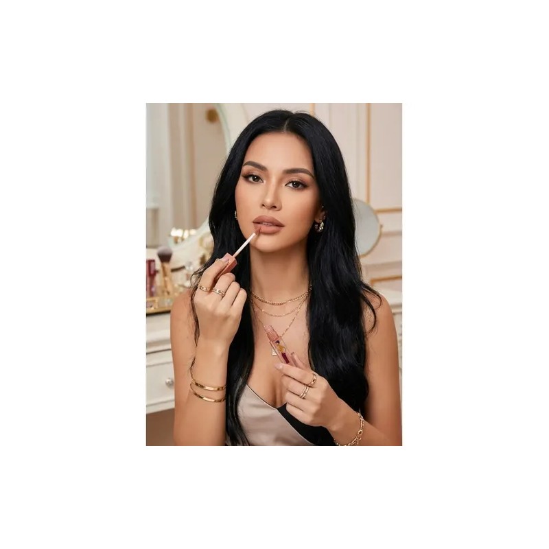Set Labiales Líquidos Matte Color Profundo Hidratante 8 Pzas