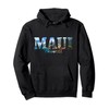 Maui Hawaii Hawaiian Islands Surf Surfing Surfer Gift Pullover Hoodie