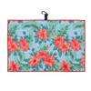 SHABIER Golf Towel with Hibiscus Design Golf Microfiber Waffle Pattern