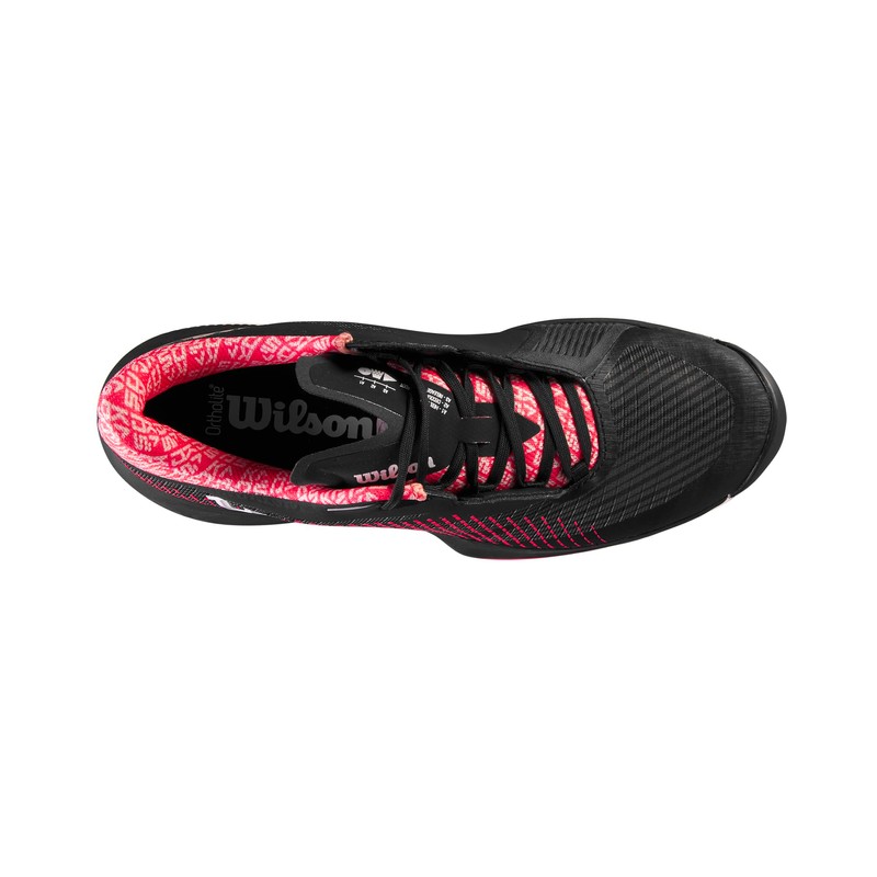 Wilson KAOS Swift 1.5 Clay Women's Trainers, Black Phantom Diva