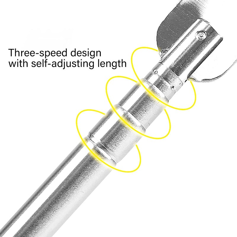 Dinghaole Stainless Steel Extra Long Shoe Puller31-65cm Retractable Shoe PullerExtra