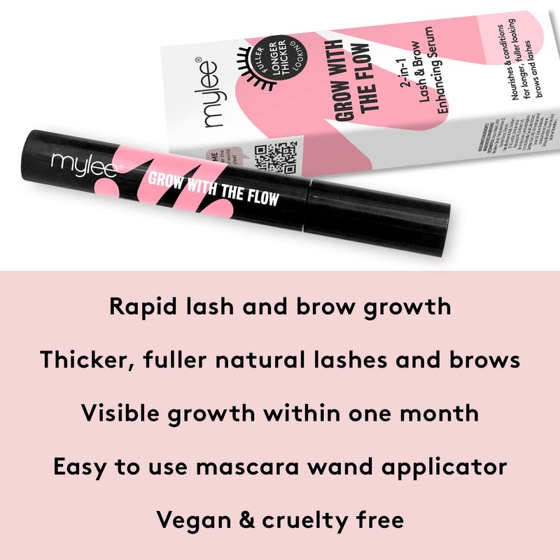 Mylee Enhancing Eyelash Serum for Lashes and Brows - Natural