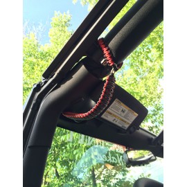 Paracord Grab Handles for Wrangler JK 2007-2017, Many Colors, Set of 4 Handles, Gecko Green