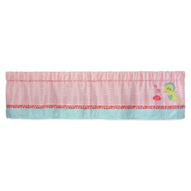 Carter's Sea Collection Window Valance, Pink/Blue/Turquoise
