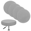 M METERXITY 4-Pack Bar Stool Covers Round, for 12-14 Inch