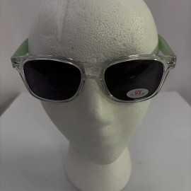 Bud Light Lime UV Protection Sunglasses Lime Green/Clear Promo Swag NEW SEALED