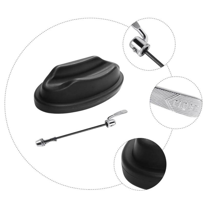 BIUDECO Bike Wheel Support Pad 2pcs Front Wheel Riser Blocks