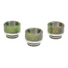Armerah Snakeskin Taper 810 Drip Tip eCig Mouthpiece Short/Wide Resin/Steel