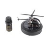 Car Air Freshener Solar Helicopter Rotating Car Aromatherapy Diffuser Car