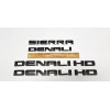 GM 4PCS Matte Black GMC SIERRA DENALI HD Duramax 2500HD