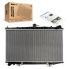 KAX CU1573 Engine Radiator Replacement, Compatible with 1997-2001 Altima 2.4L,