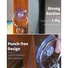 Pawfly 10 Pack Clear Suction Cups 4.5 cm PVC Plastic
