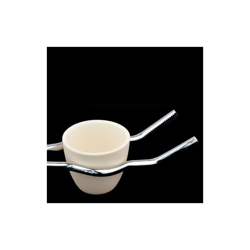 Generic 8 Inches Crucible Tongs Stainless Steel Professional Grade Crucible