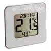 TFA Dostmann Style 30.5021 Digital Thermo-Hygrometer (1 x Light Grey