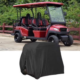 GOODFITMENT Heavy Duty Golf Cart Cover 4 Passenger Seat Waterproof Rain For BINTELLI BEYOND
